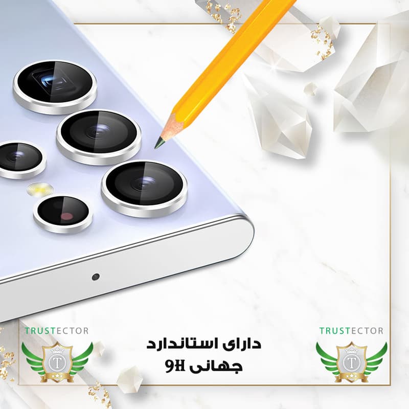 محافظ لنز دوربین تراستکتور مدل RINT20 مناسب برای گوشی موبایل سامسونگ Galaxy A07 4G — تصویر ۳