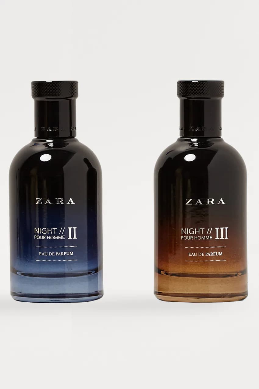 ست عطر و ادکلن مردانه زارا نایت پور هوم 3-2 Zara Night Pour Homme II-III EDP For Men — تصویر ۲
