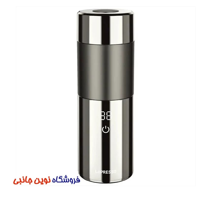 قهوه ساز شارژی لیپرسو مدل LPRJCM02SL ا LePresso Quickbrew Mini Espresso Maker with Milk Frothing Function (تک/عمده)