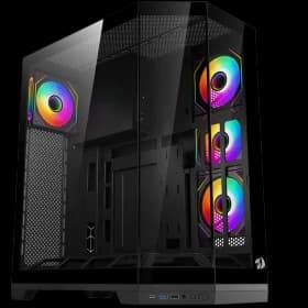 کیس کامپیوتر ردراگون مدل Edge CA-608 ARGB Mid Tower مشکی