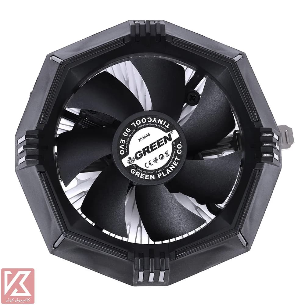 خنک کننده پردازنده گرین TinyCool 90 EVO — تصویر ۶