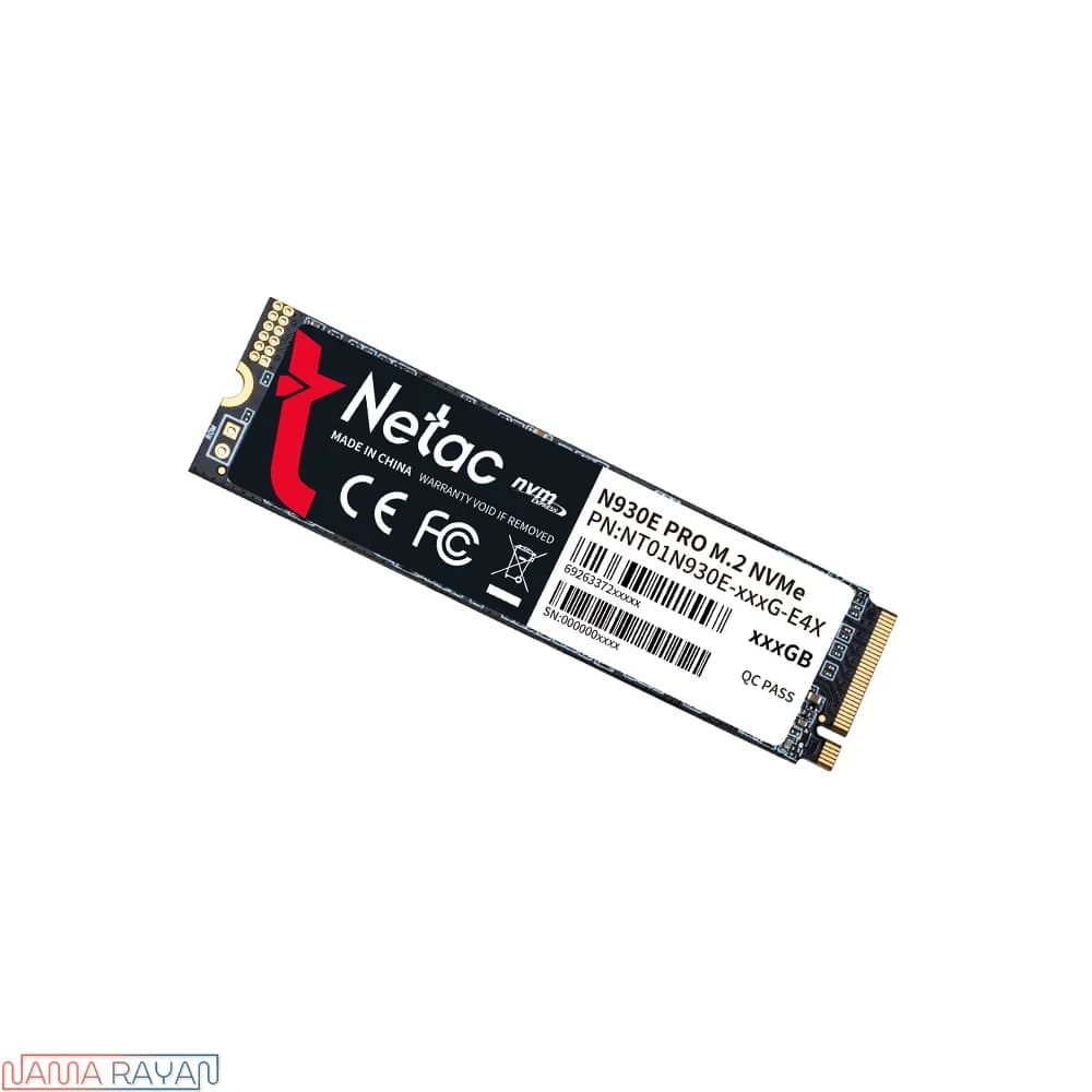 حافظه اس اس دی اینترنال نتاک N930E Pro M.2 2280 NVMe ظرفیت 256 گیگابایت — تصویر ۶