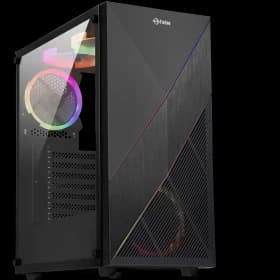 کیس کامپیوتر فاطر FG-520B ARGB Mid Tower مشکی — تصویر ۲