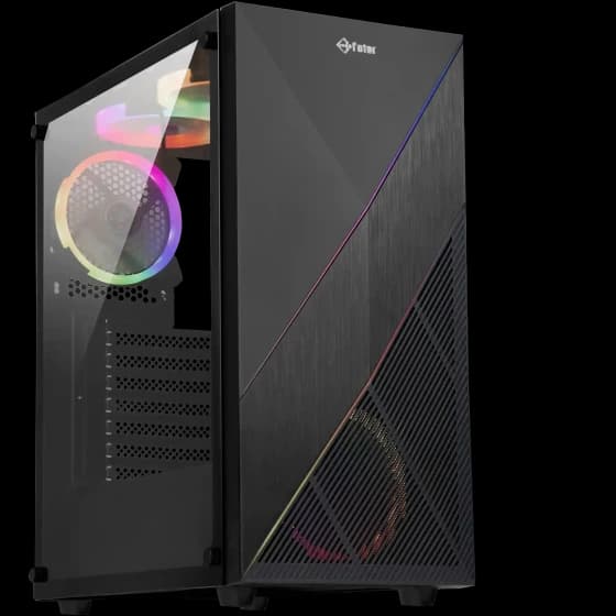 کیس کامپیوتر فاطر FG-520B ARGB Mid Tower مشکی — تصویر ۵