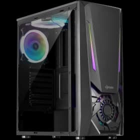 کیس کامپیوتر فاطر مدل FG-523B ARGB Mid Tower مشکی — تصویر ۵
