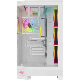 کیس کامپیوتر اوست GT AQ1 MW ARGB Mid Tower سفید — تصویر ۱۱