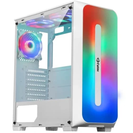 کیس کامپیوتر فاطر FG-530W RGB Mid Tower سفید — تصویر ۵