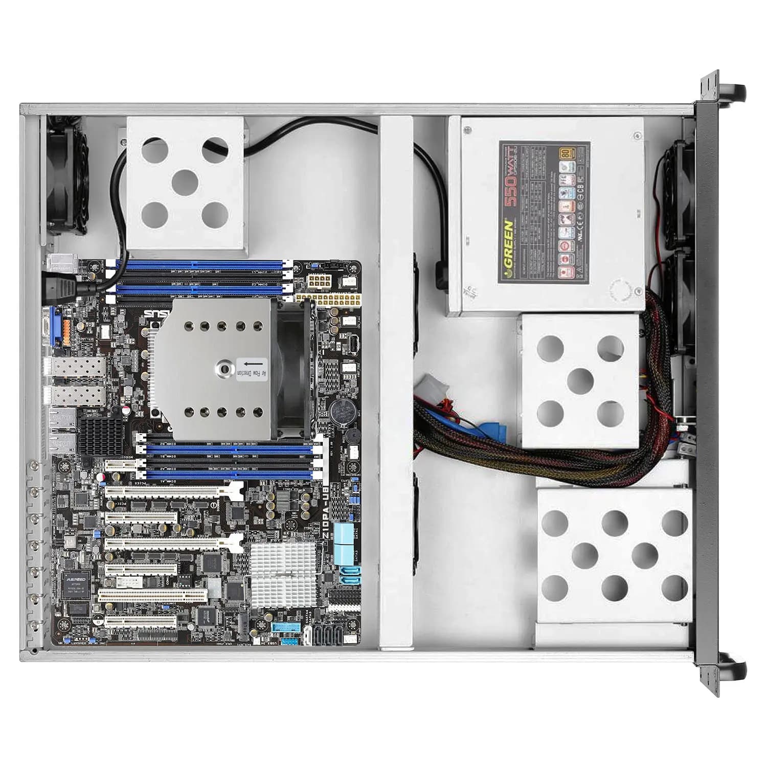 کیس رکمونت گرین مدل G535-2U — تصویر ۱۱