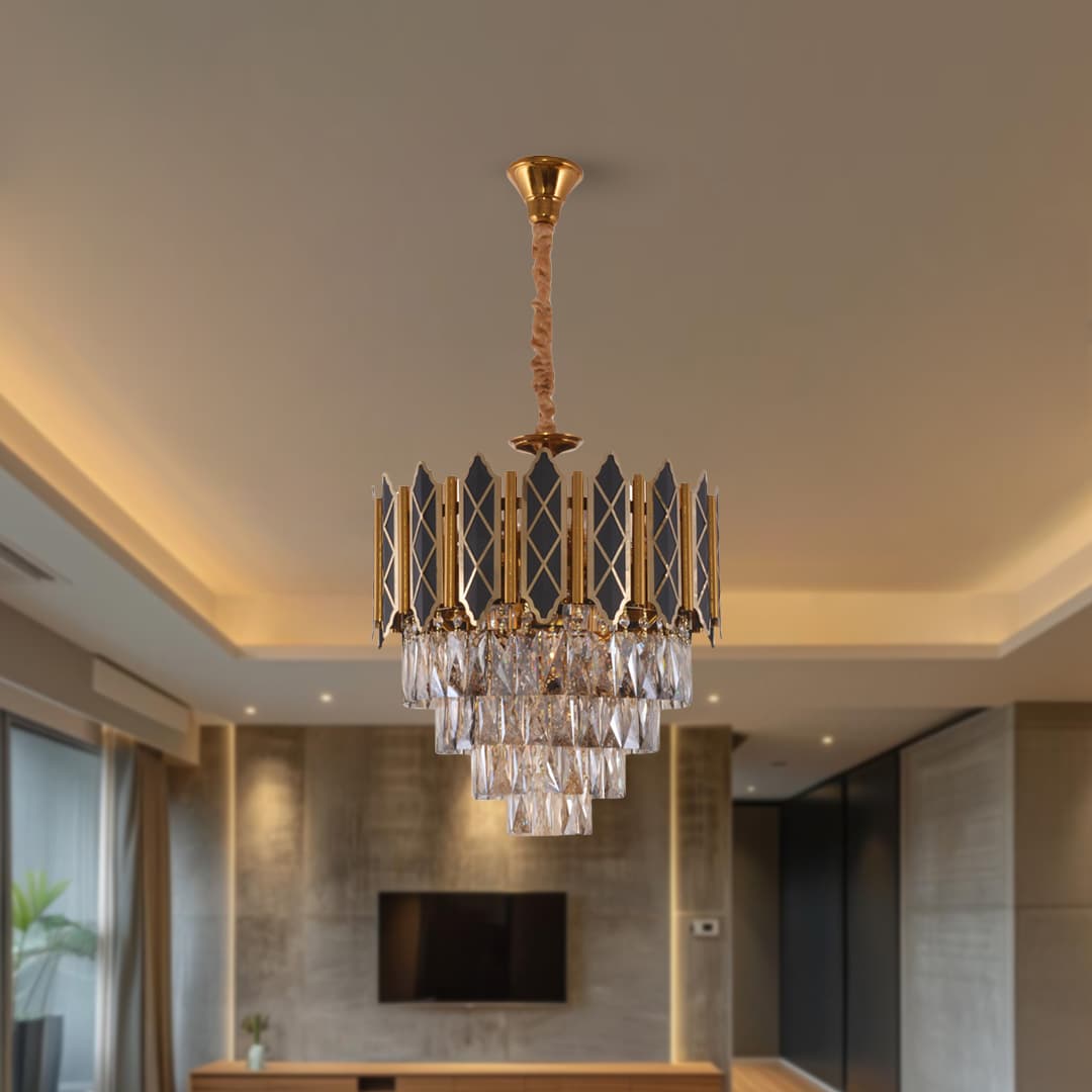 لوستر چشمه نور کد N2679 — تصویر ۳