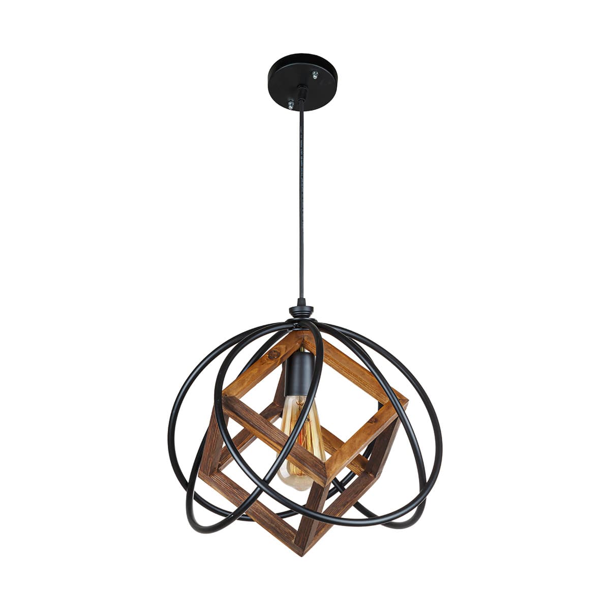 لوستر مدرن چشمه نور کد A2218/1BK-BR