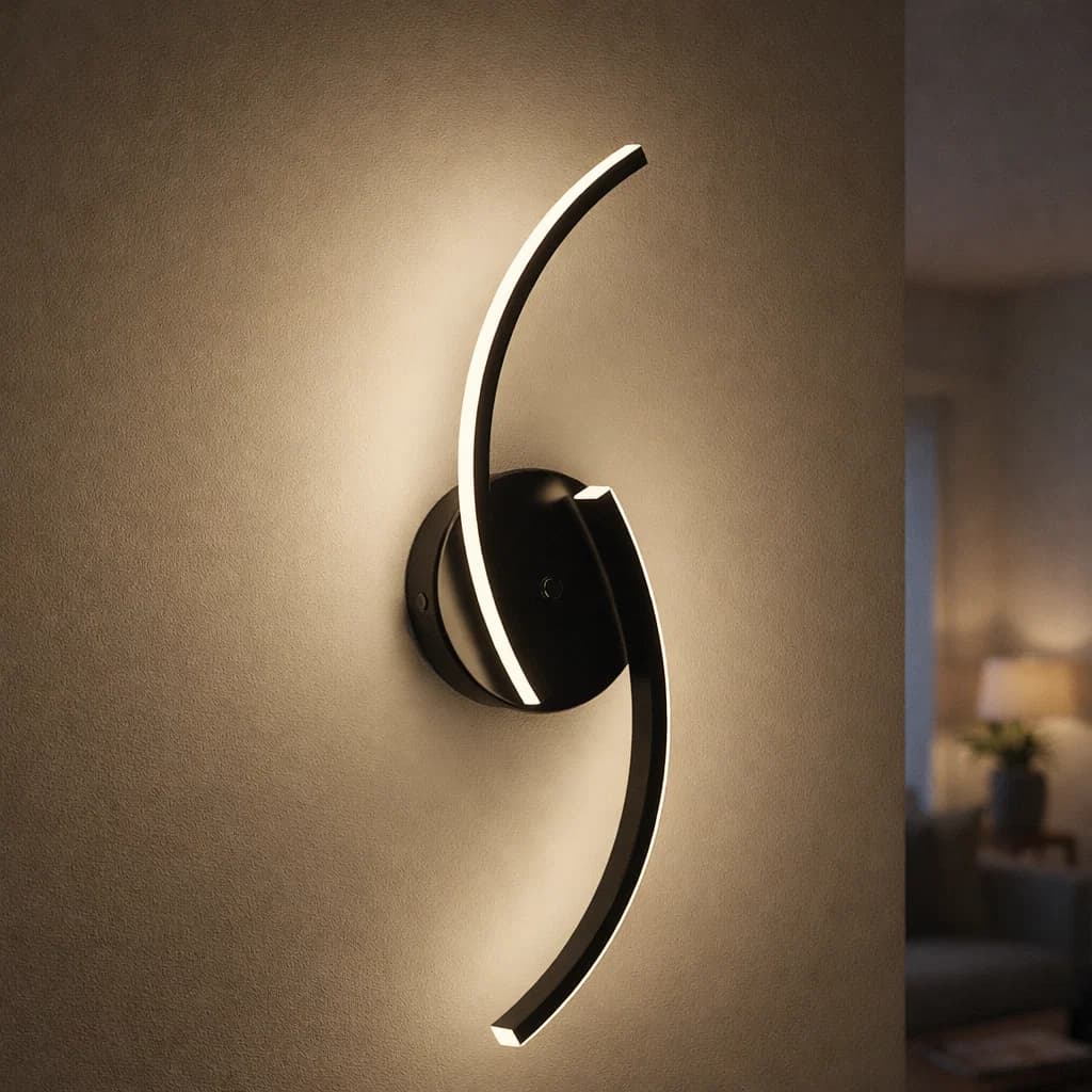 چراغ دیواری مدرن چشمه نور کد L6350 — تصویر ۳