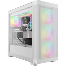 کیس کامپیوتر گیم دیاسCASE GAMDIAS Athena M3 W ARGB Mid Tower سفید — تصویر ۲