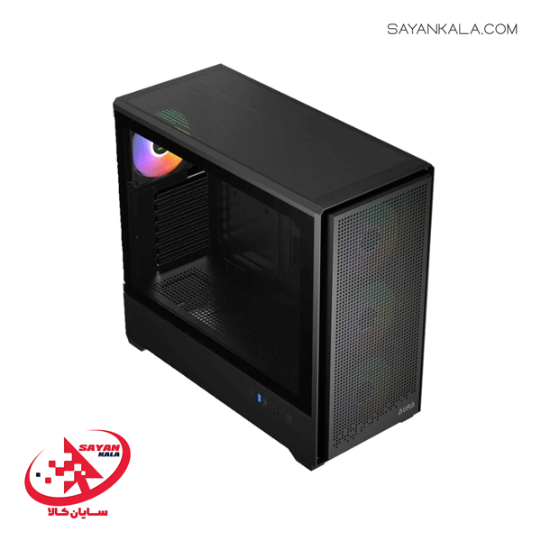 کیس کامپیوتر گیم دیاس مدل CASE GAMDIAS AURA GC105 فرم فاکتور مید تاور — تصویر ۹