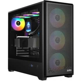 کیس کامپیوتر گیم دیاس مدل CASE GAMDIAS AURA GC105 فرم فاکتور مید تاور — تصویر ۱۱