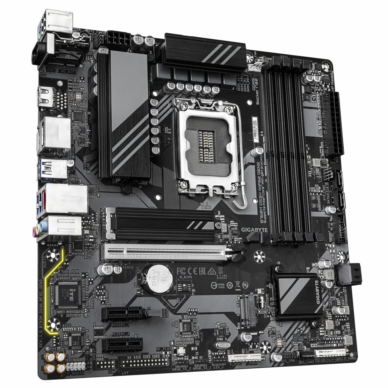 مادربرد گیگابایت مدل B760M DS3H WIFI6E GEN5 DDR5 — تصویر ۴