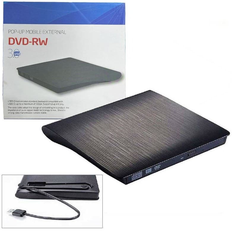 درایو DVD اکسترنال ایسوس مدل SDRW08D-U با USB3.0 — تصویر ۲
