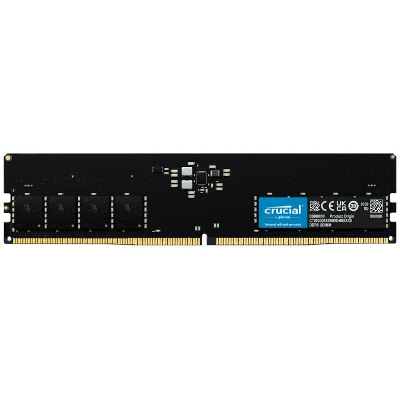 رم کامپیوتر کروشیال تک کاناله CT32 فرکانس 5600 مگاهرتز DDR5 تایمینگ CL46 حافظه 32 گیگابایت — تصویر ۲
