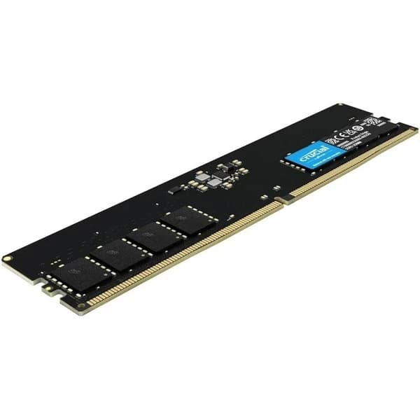 رم کامپیوتر کروشیال تک کاناله مدل CT8 فرکانس 4800 مگاهرتز DDR5 تایمینگ CL40 حافظه 8 گیگابایت — تصویر ۳