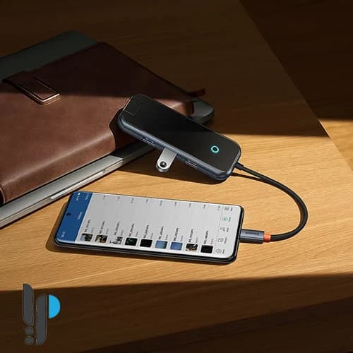 هاب 6 پورت USB-C بیسوس مدل Baseus Acmejoy WKJZ010313 — تصویر ۱۱