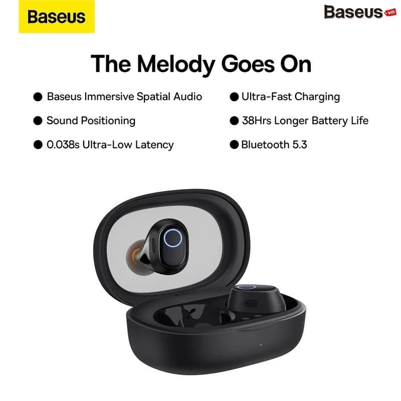 هدفون بی سیم باسئوس مدل Baseus Bowie WM03 — تصویر ۱۰