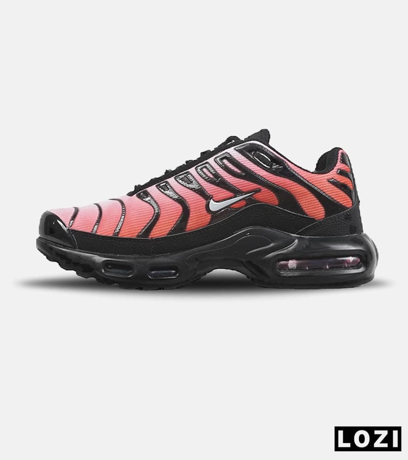 کفش کتانی مردانه و زنانه مشکی سرخابی NIKE AirMax Plus TN Ultra مدل 8841 — تصویر ۴