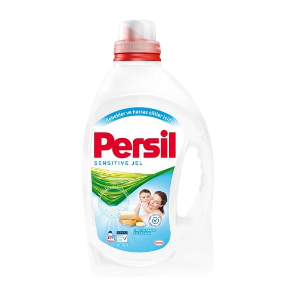 ژل ماشین لباسشویی کودک پرسیل persil مدل Sensitive حجم 1.89 لیتر — تصویر ۳