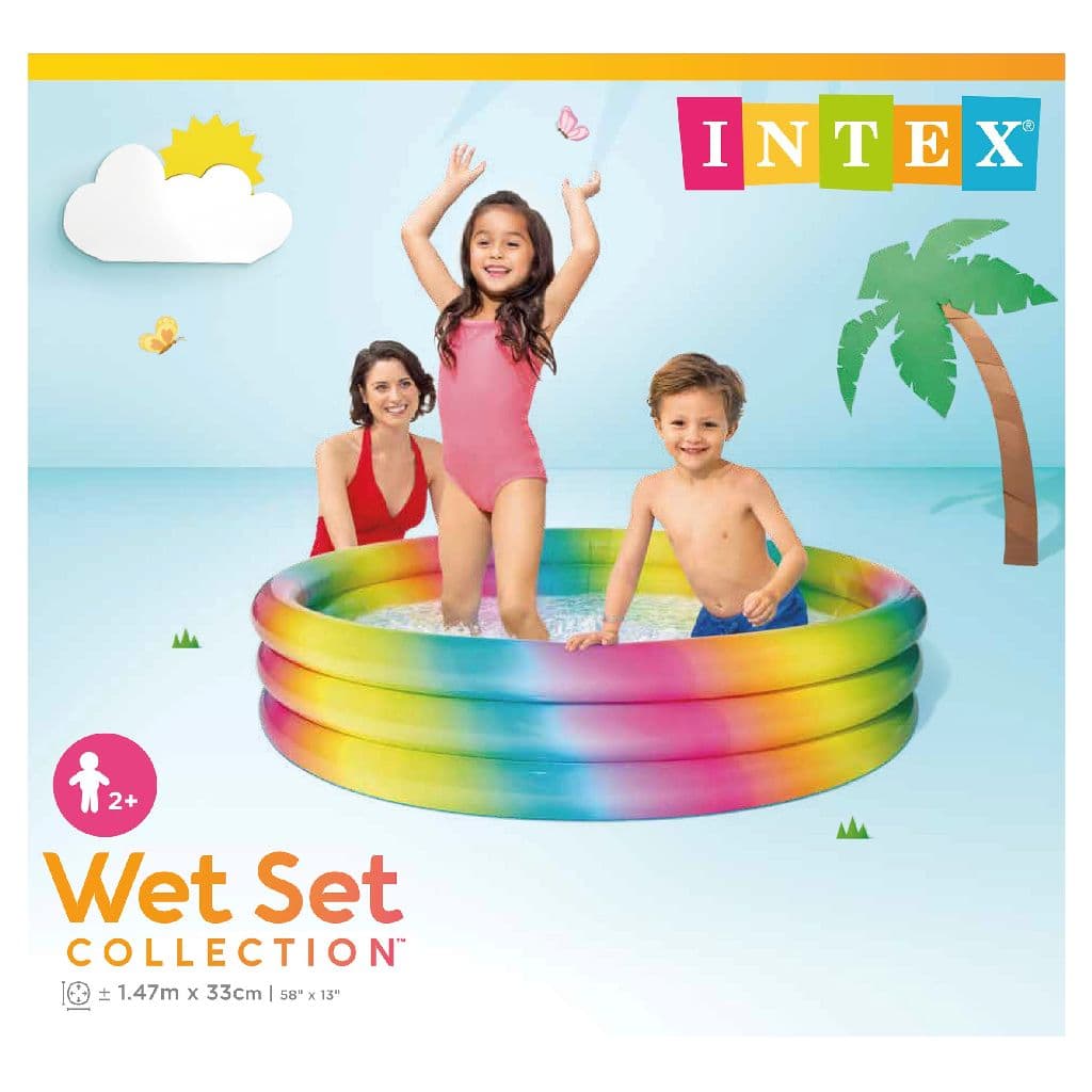 استخر بادی کودک اینتکس INTEX کد 58439NP قطر 147cm