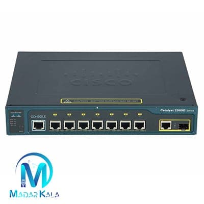 سوئیچ گیگابایت 8 پورت سیسکو Cisco WS-C2960G-8TC-L — تصویر ۸