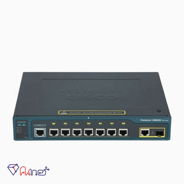 سوئیچ گیگابایت 8 پورت سیسکو Cisco WS-C2960G-8TC-L
