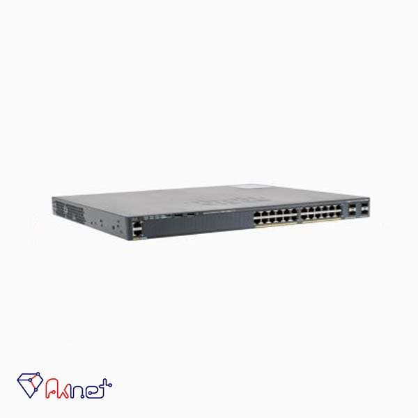 سوئیچ گیگابایت 24 پورت PoE سیسکو Cisco WS-C2960X-24PS-L — تصویر ۹