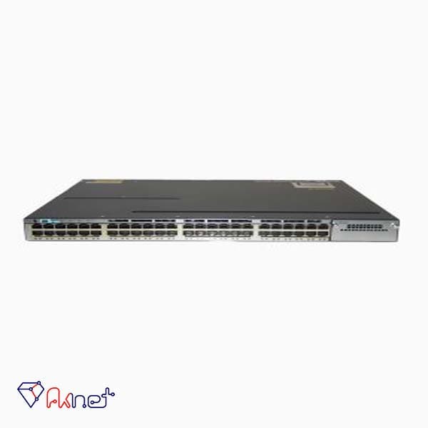 سوئیچ گیگابایت 48 پورت PoE سیسکو Cisco WS-C3750X-48P-L