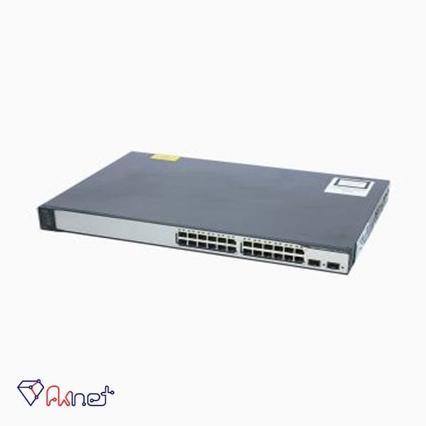 سوئیچ 24 پورت PoE سیسکو Cisco WS-C3750V2-24PS-S — تصویر ۳