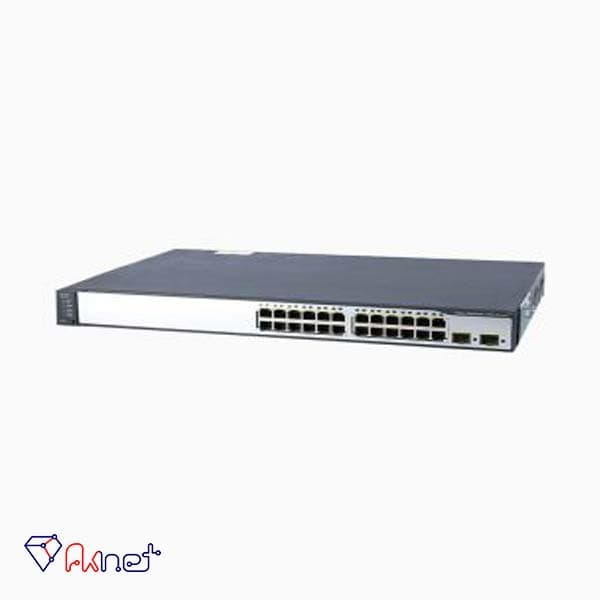 سوئیچ 24 پورت PoE سیسکو Cisco WS-C3750V2-24PS-S — تصویر ۴