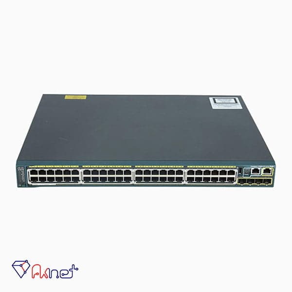 سوئیچ گیگابایت 48 پورت PoE سیسکو Cisco WS-C2960S-48LPSL