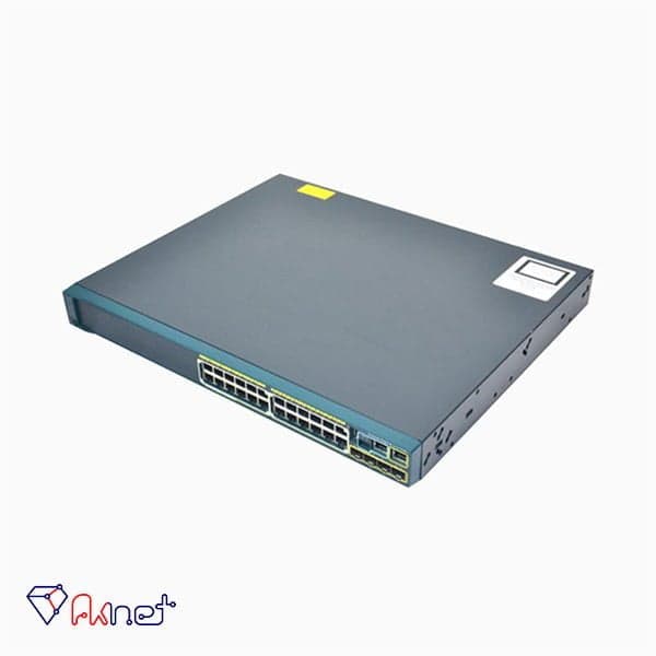 سوئیچ گیگابایت 24 پورت PoE سیسکو Cisco WS-C2960S-24PS-L — تصویر ۴