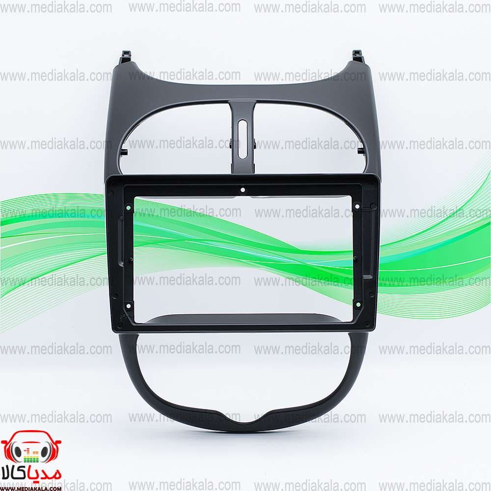 قاب مانیتور پژو 206 فابریکی|Peugeot 206 factory monitor frame