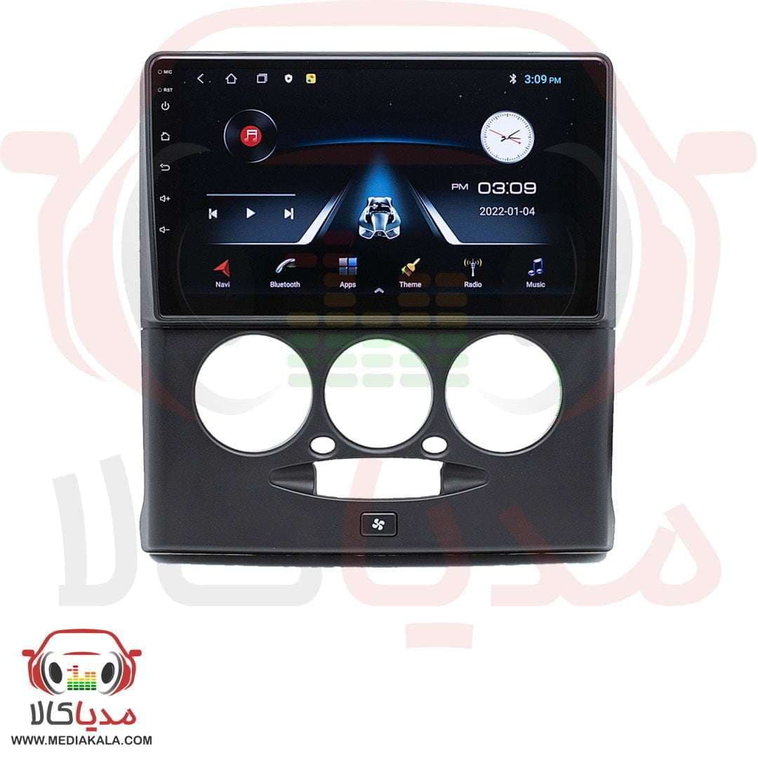قاب و مانیتور پراید اندروید اا اینچ مناسب پراید 131/132/141/151 مدل Android