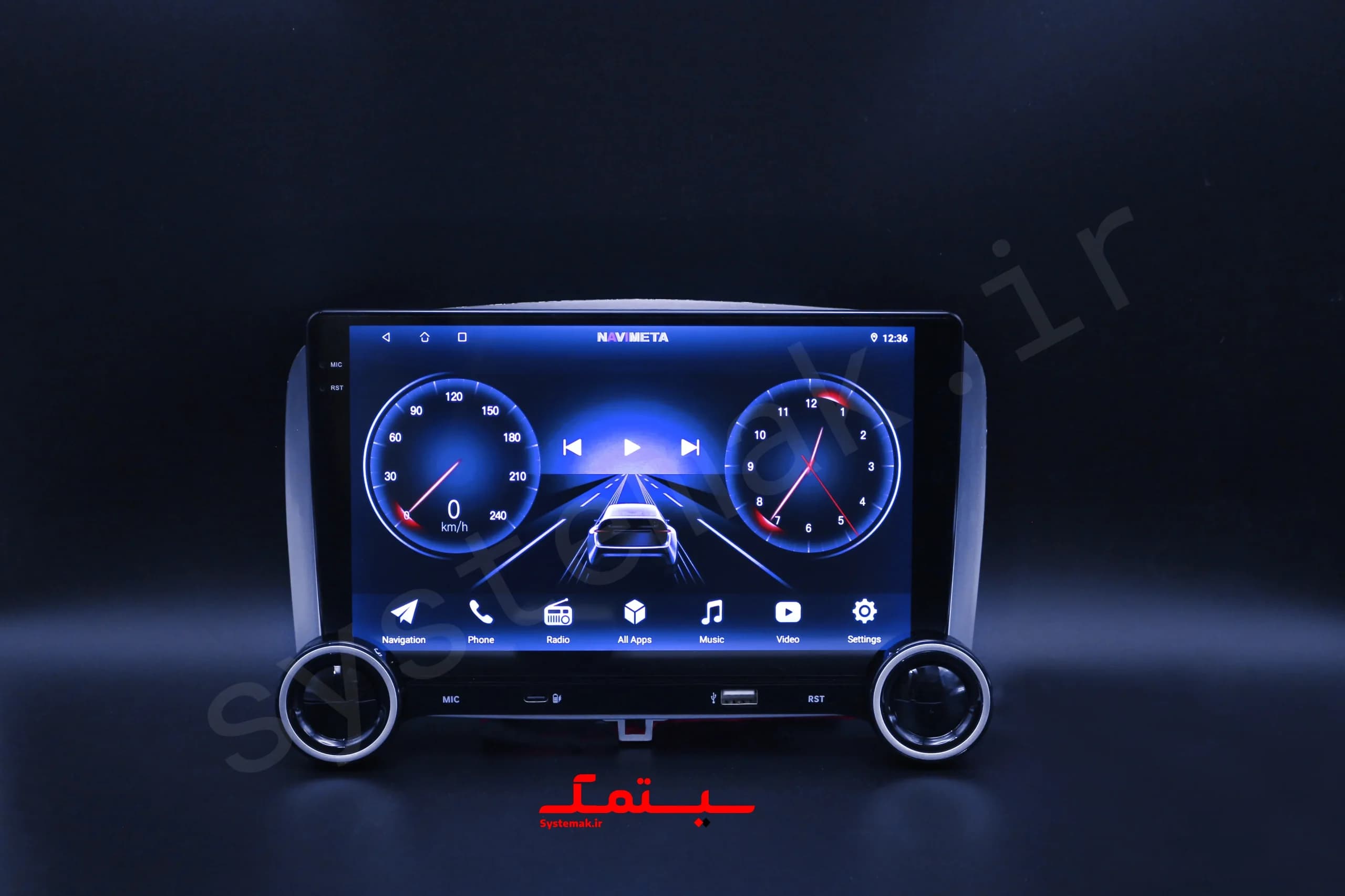 قاب و مانیتور ام وی ام 315 جدید MVM315 new فابریک گلدویژن مدل اندروید — تصویر ۸