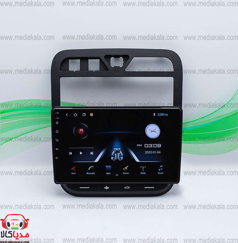 قاب و مانیتور سمند ال ایکس LX اندروید11 اینچ گلدویژن مدل Android