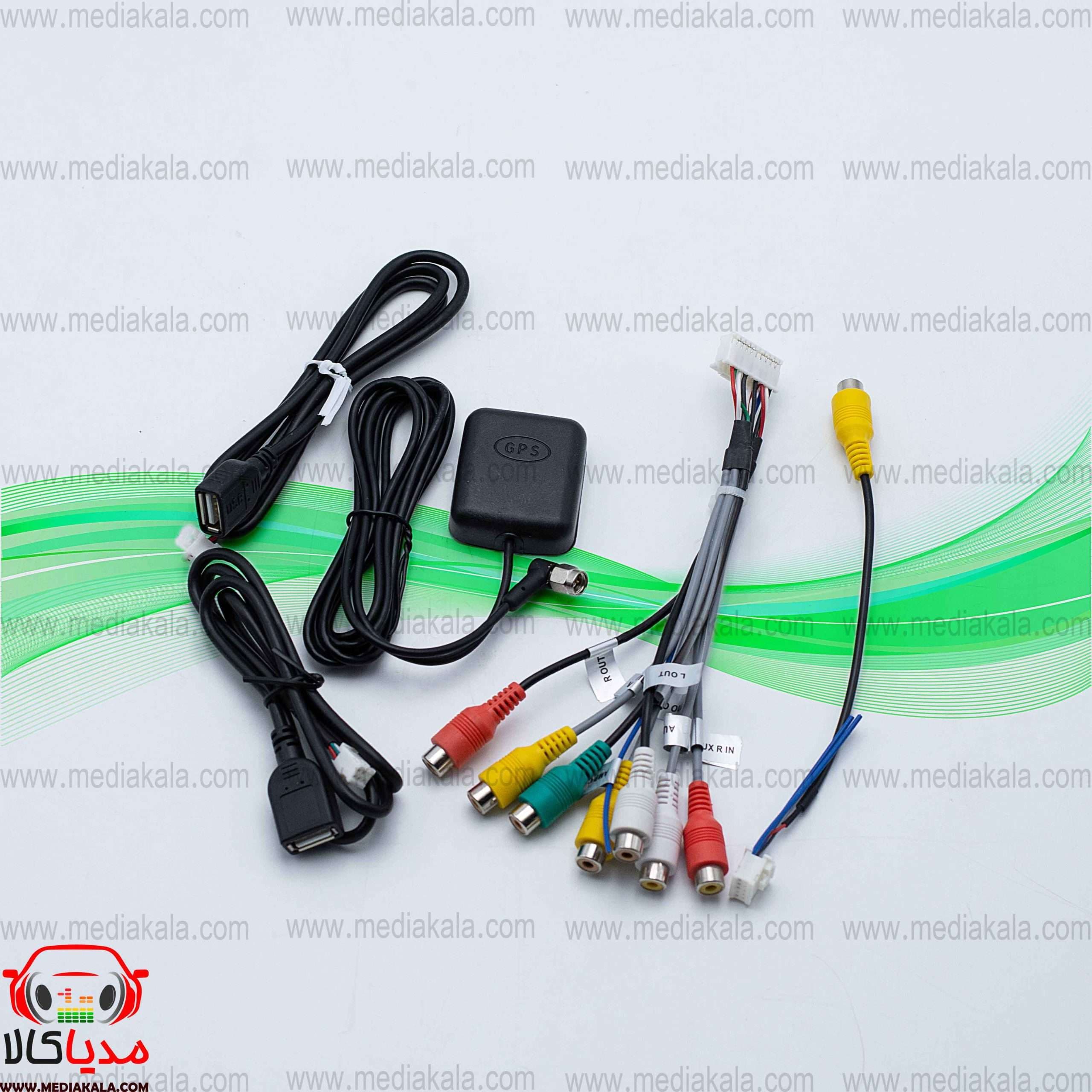 قاب و مانیتور پژو 206 اندروید 11 اینچ گلدویژن مدل Android — تصویر ۶