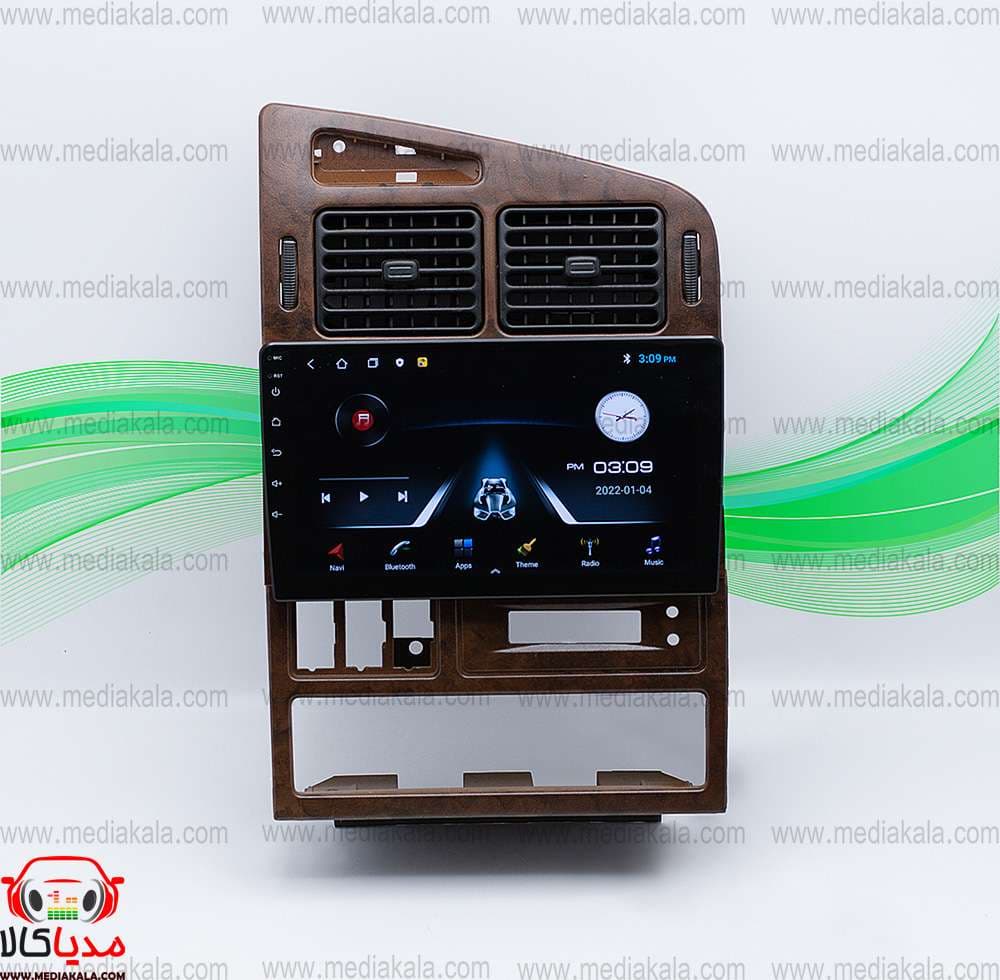 قاب و مانیتور پژو 405 و پارس و روآ داشبورد قدیم طرح چوب مانیتور اندروید