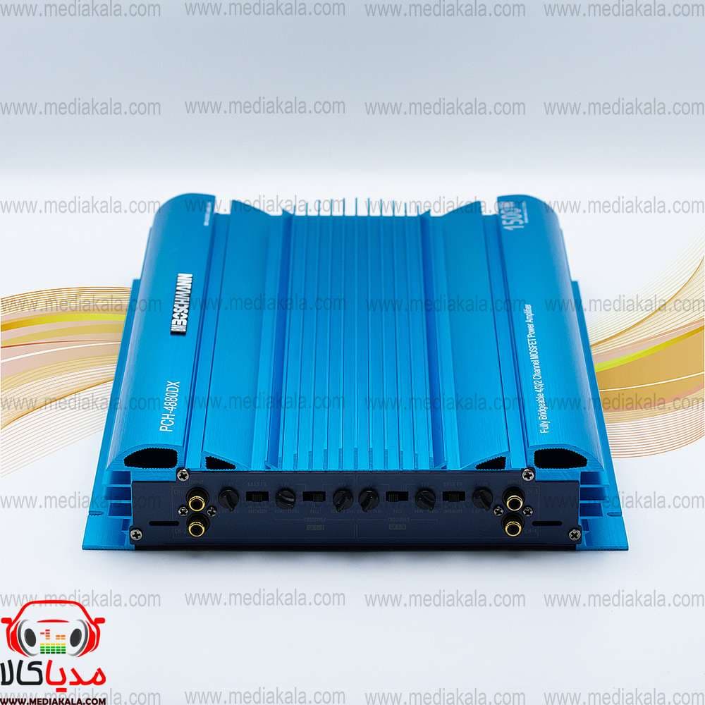 آمپلی فایر خودرو بوشمن مدل PCH-4880DX چهار کاناله — تصویر ۳