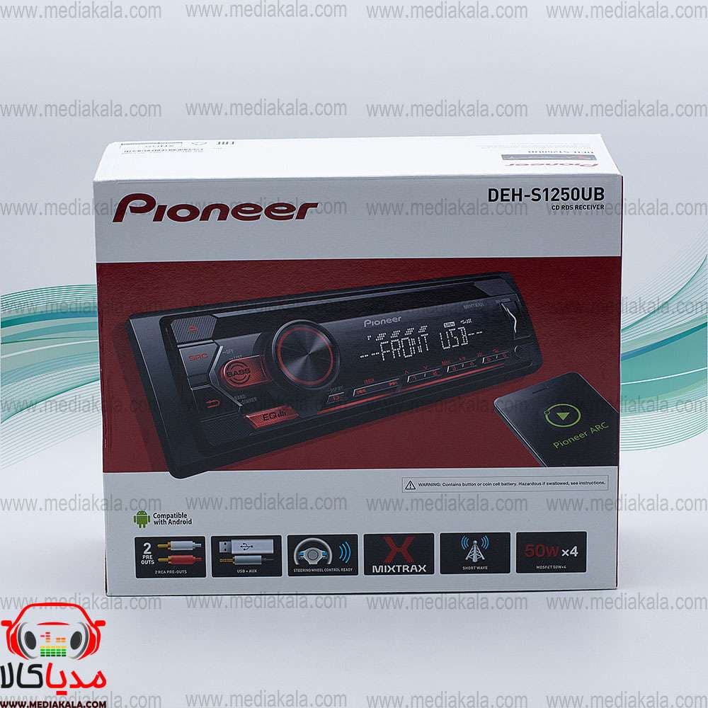 پخش خودرو پایونیر مدل DEH-S1250UB — تصویر ۴