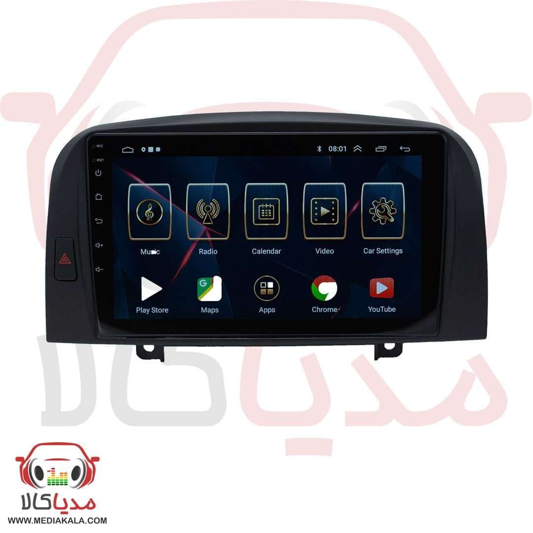 قاب و مانیتور اندروید فابریکی سوناتا 2007 مدل Android