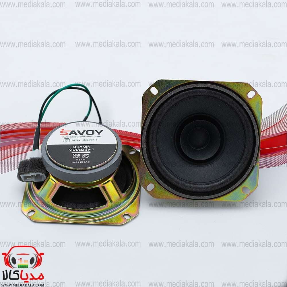 باند و بلندگو فابریک جلو پراید ساووی SV-4 بسته دو عددی