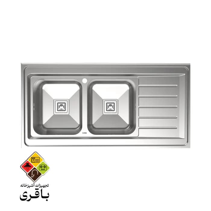 سینک کن مدل 9102s روکار — تصویر ۸