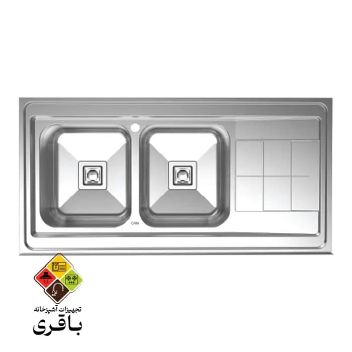 سینک روکار کن مدل 9152s — تصویر ۹