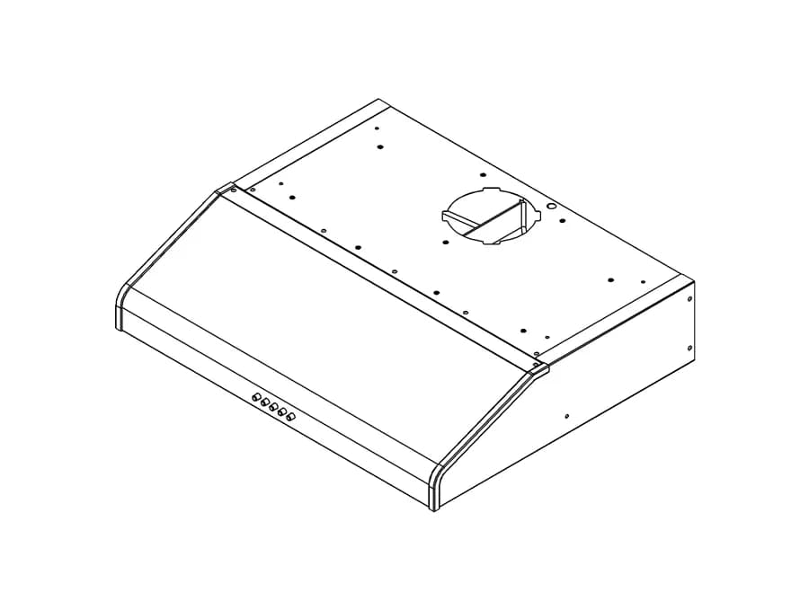 هود زیرکابینتی کن مدل 2100 — تصویر ۶