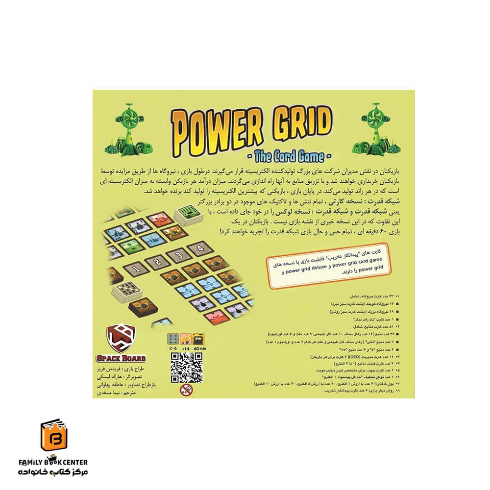 بازی شبکه قدرت نسخه کارتی (Power Grid: Card Game) — تصویر ۳