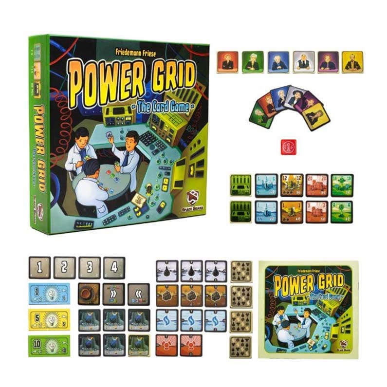 بازی شبکه قدرت نسخه کارتی (Power Grid: Card Game) — تصویر ۶
